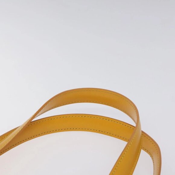 LOUIS VUITTON Epi Saint Jacques Poignees Long Bag Yellow M52339 LV Authentic - Picture 8 of 15